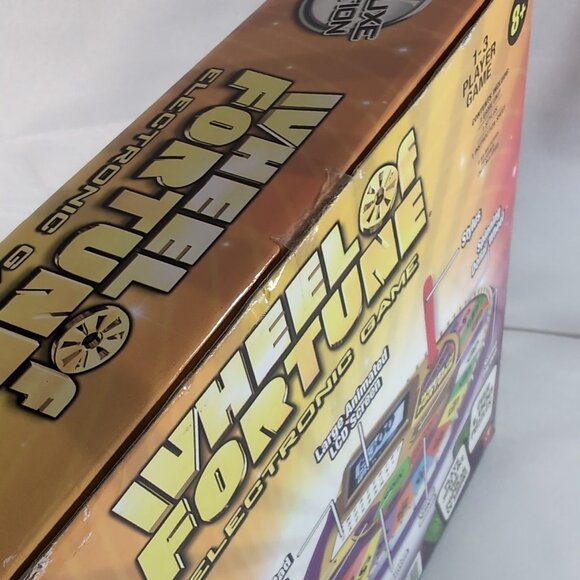 NEW NIB Wheel of Fortune Electronic Game Deluxe Edition (2009 - Spinning Wheel) - Picture 6 of 13